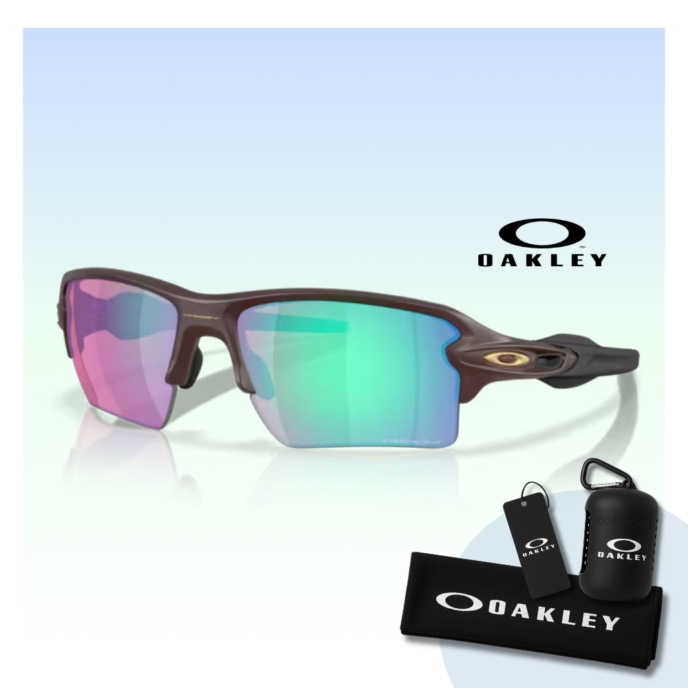 OAKLEY 奧克利 Flak 2.0 Xl 高爾夫運動太陽眼鏡(OO9188-J8 Prizm Golf 鏡片)