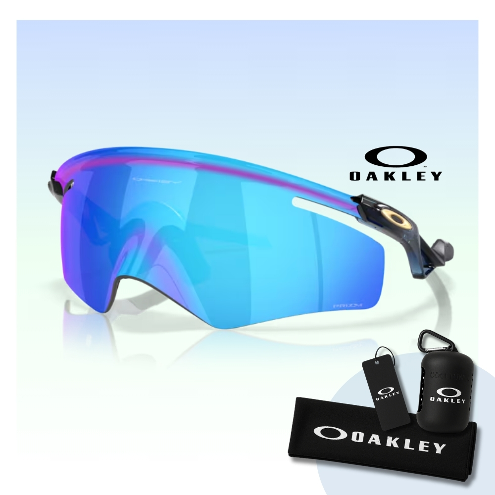 OAKLEY 奧克利 Qntm Kato 運動太陽眼鏡(OO9481D-02 Prizm Sapphire 鏡片)