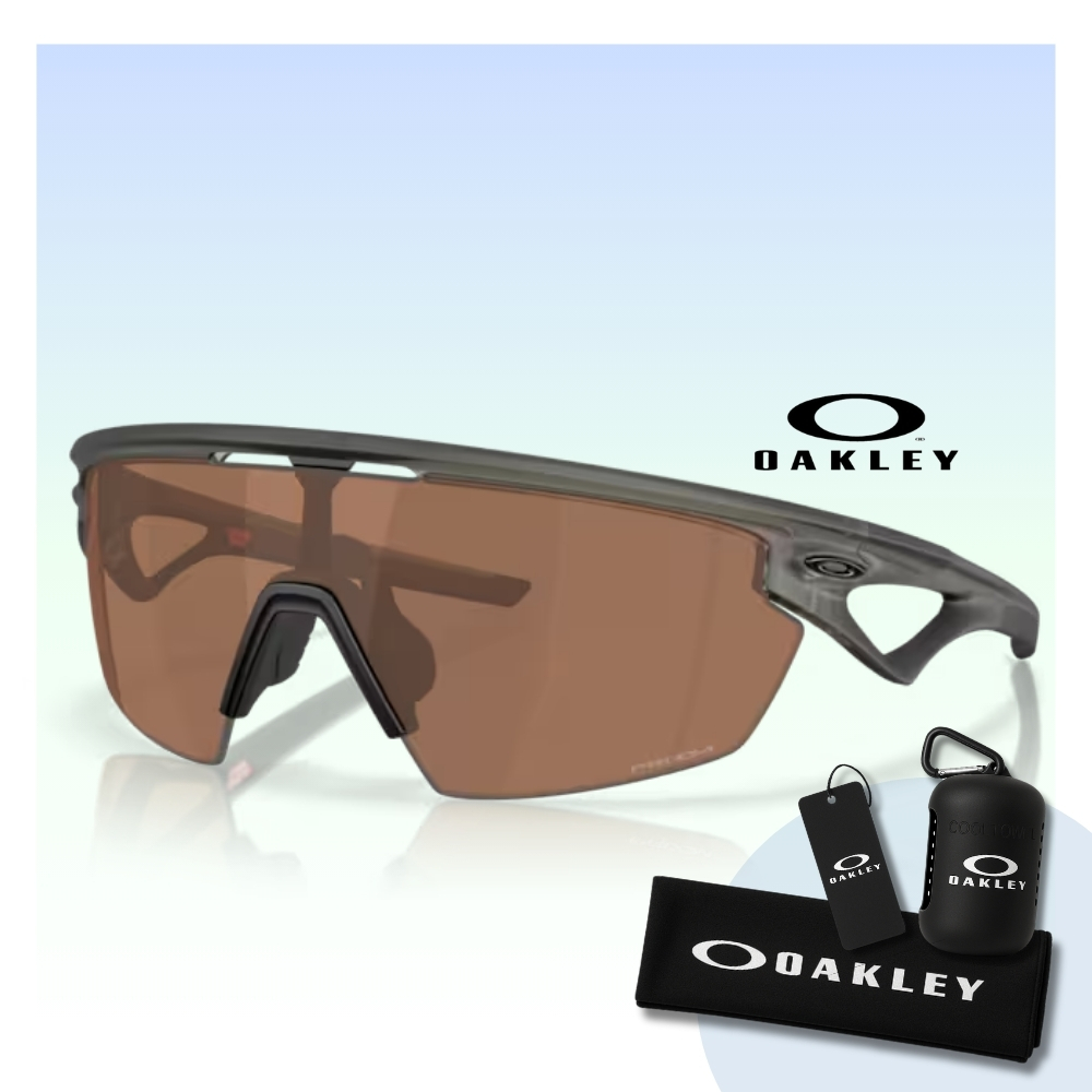 OAKLEY 奧克利 Sphaera 運動太陽眼鏡(OO9403-21 Prizm Tungsten 鏡片)