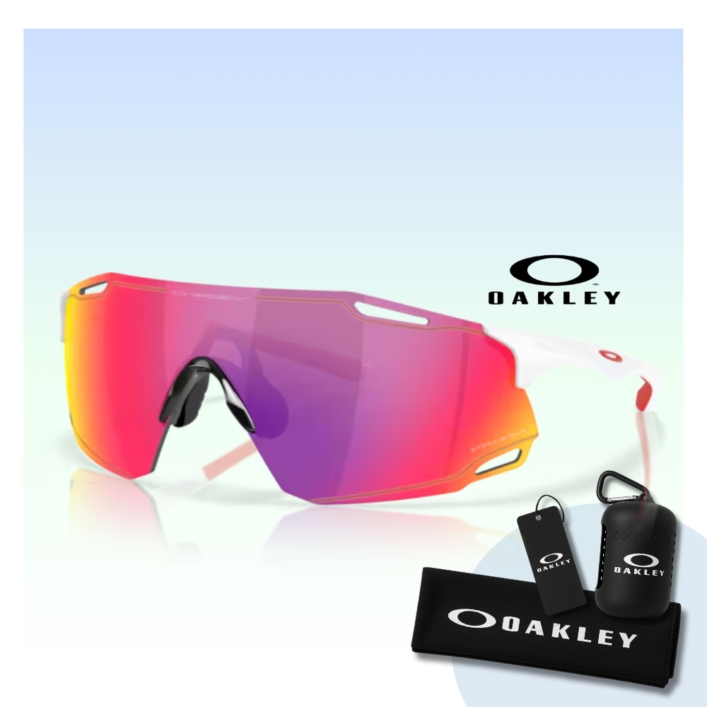OAKLEY 奧克利 Cybr Dyno 公路運動太陽眼鏡(OO9513D-03 Prizm Road 鏡片)