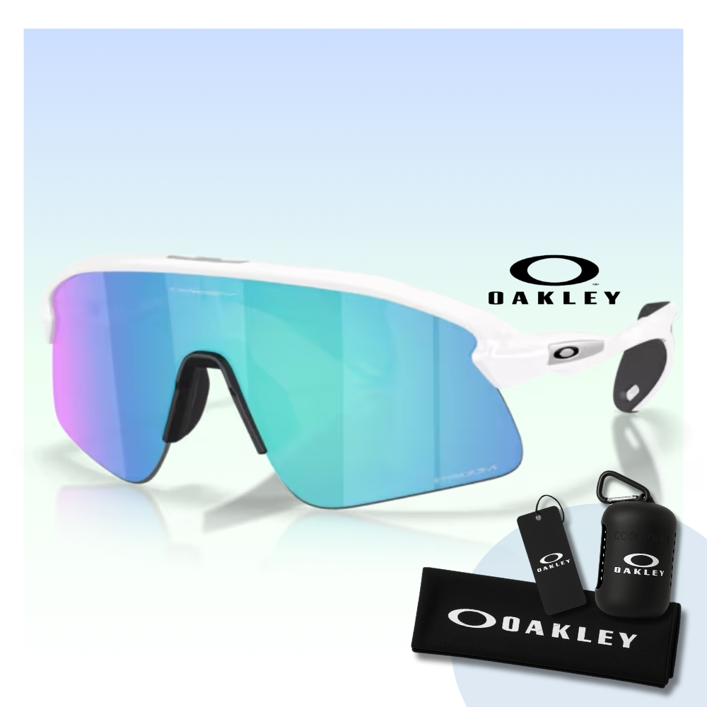 OAKLEY 奧克利 Stunt Devil 運動太陽眼鏡(OO9517-04 Prizm Sapphire 鏡片)