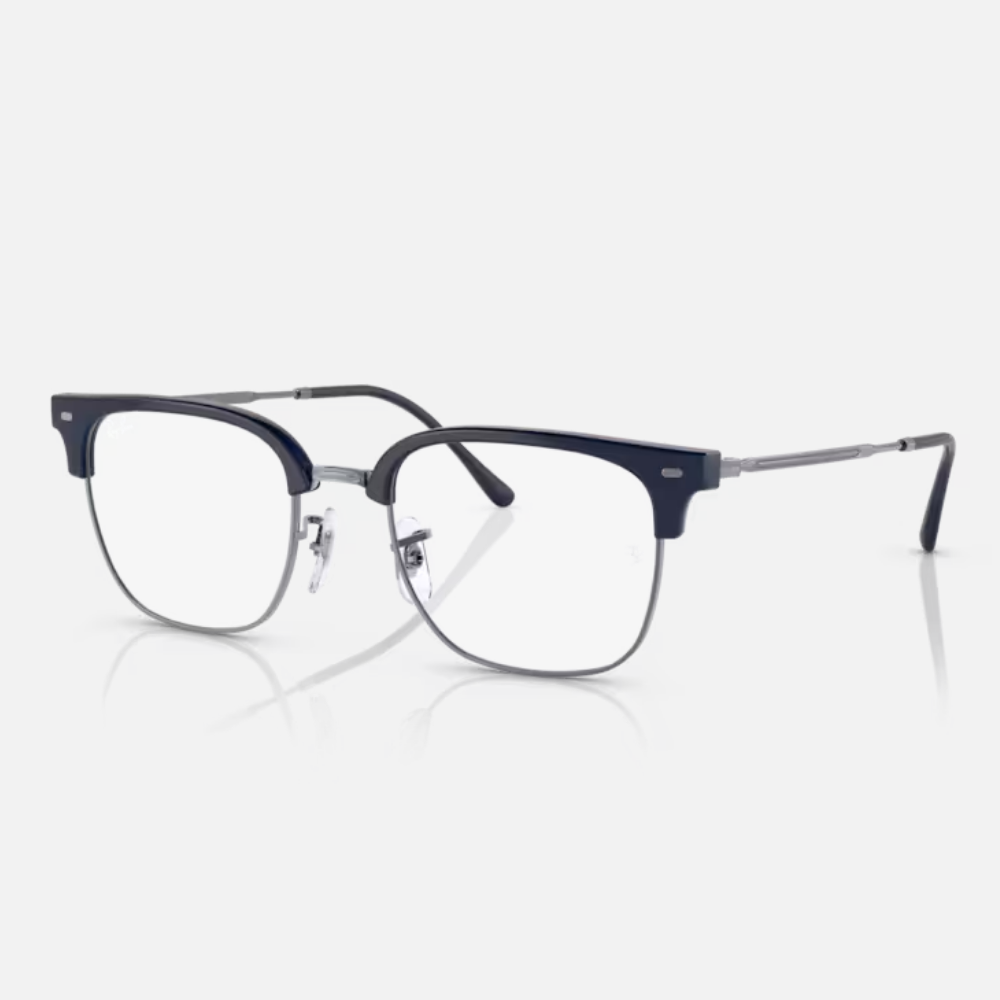 RAY BAN 雷朋 方形金屬光學眼鏡(RX7216F-8210 53mm)