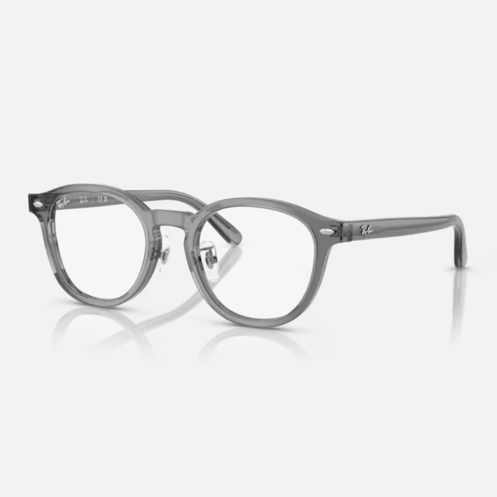 RAY BAN 雷朋 圓形膠框光學眼鏡(RX5443D-8268 49mm)