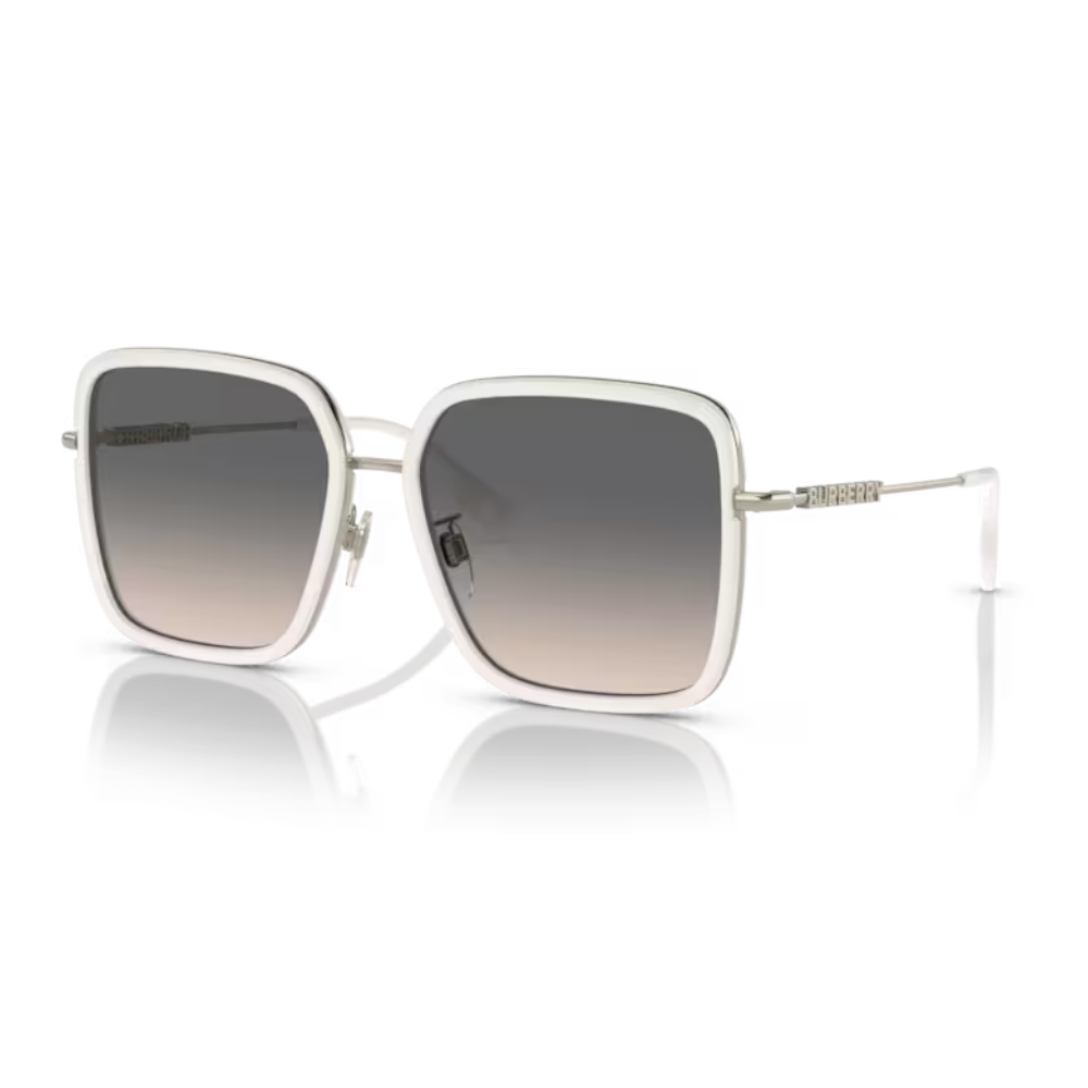 BURBERRY 巴寶莉 方形膠框太陽眼鏡(BE3145D-1109G9)