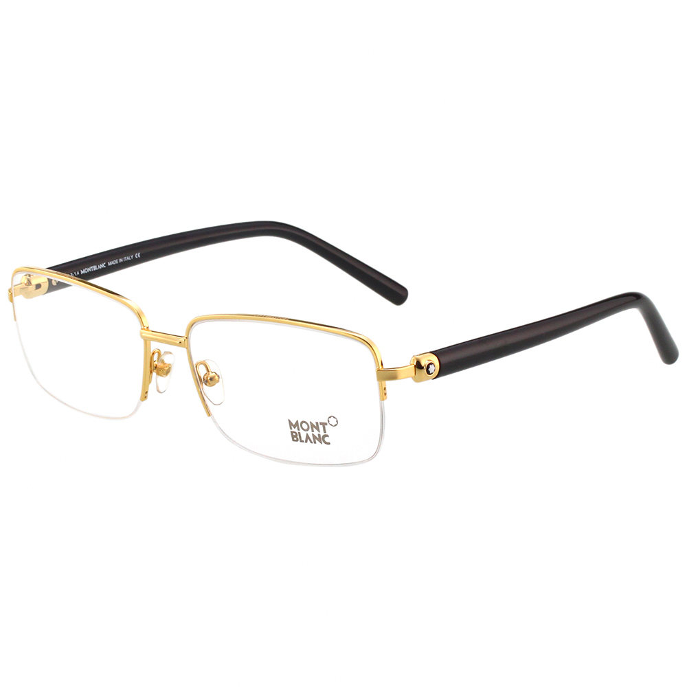 MONTBLANC 萬寶龍 光學眼鏡(金色)MB487