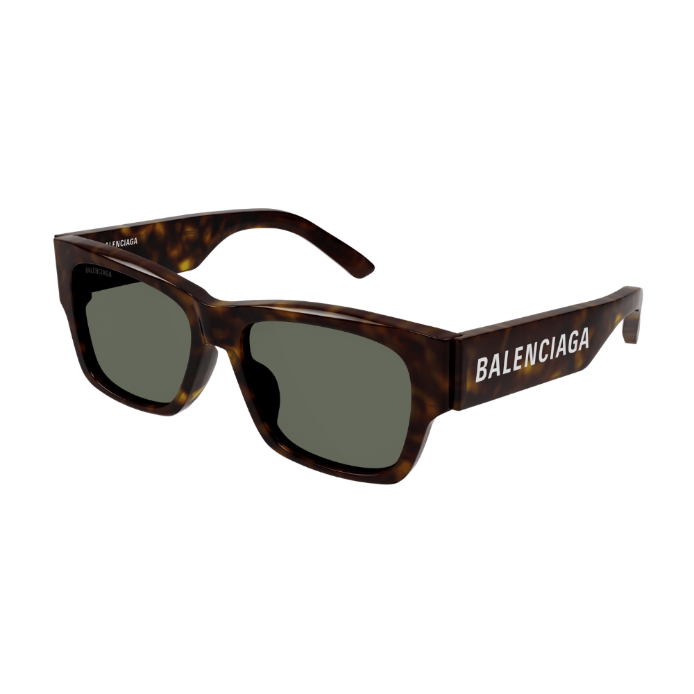 BALENCIAGA 巴黎世家 復古方形膠框太陽眼鏡(BB0262SA-002)
