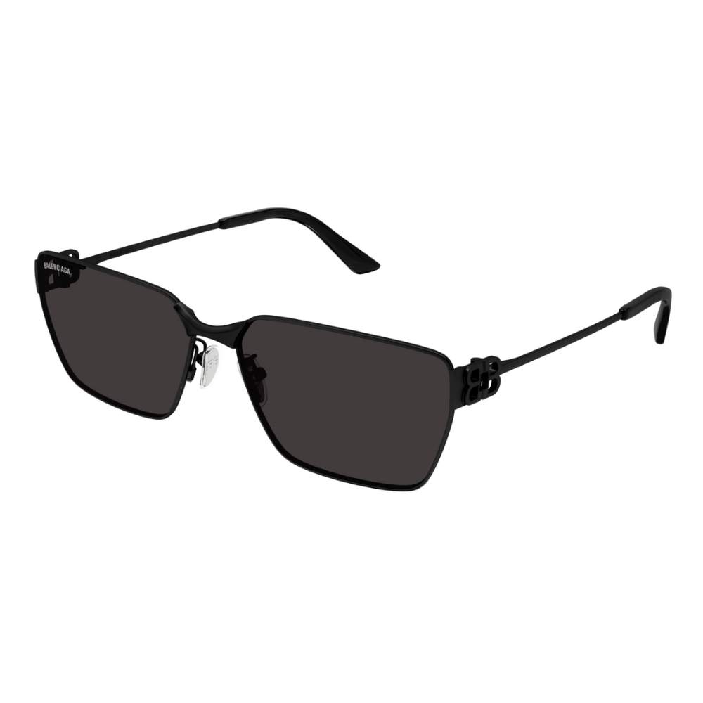 BALENCIAGA 巴黎世家 方形金屬太陽眼鏡(BB0374SK-001)