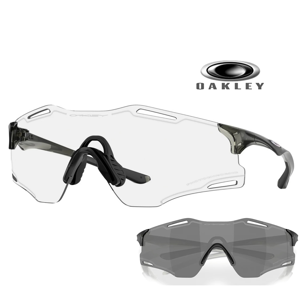 OAKLEY 奧克利 Cybr zero 亞洲版 無框防霧鏡片設計 全日配戴變色太陽眼鏡 OO9512D 06 黑框 公司貨