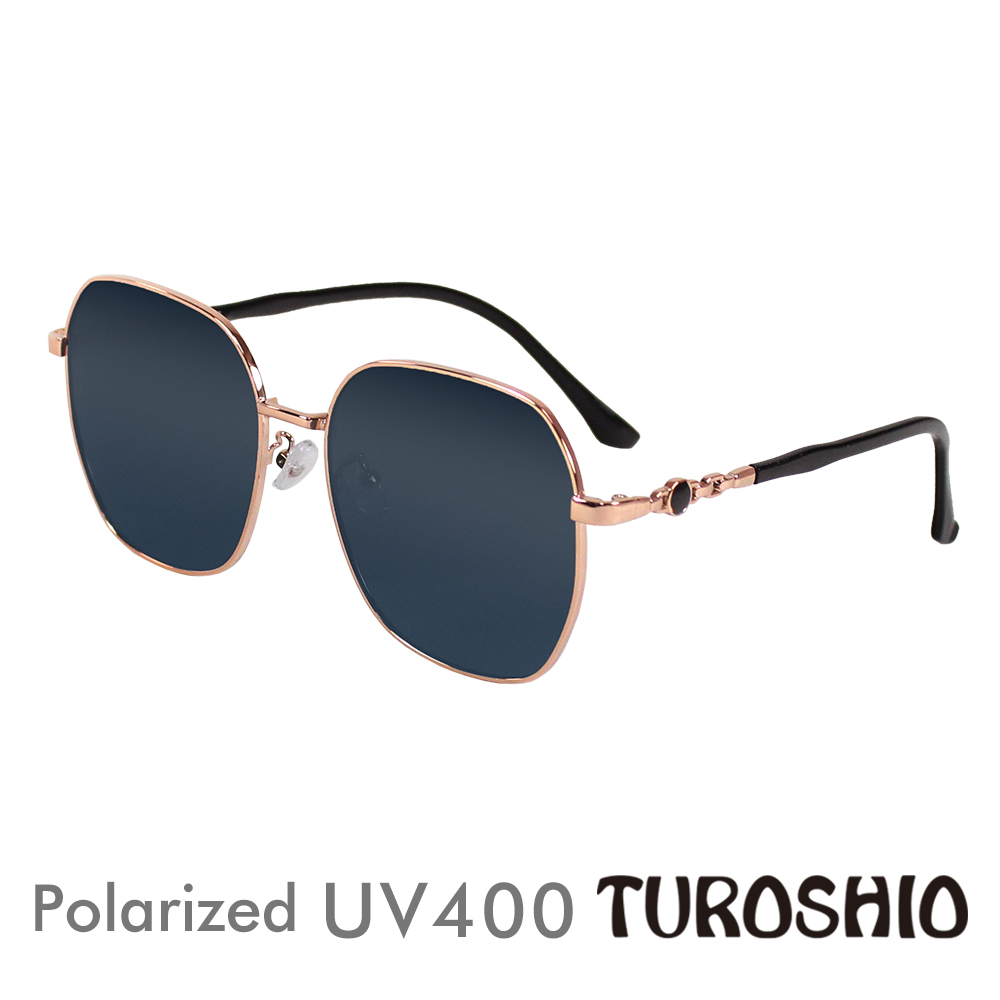 Turoshio 偏光片太陽眼鏡 鍛環系列 絲緞黑 3169 C1