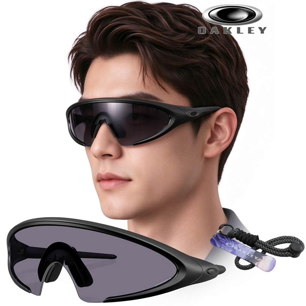 OAKLEY 奧克利 Ellipse 包覆運動太陽眼鏡 舒適穩定 OO9490 01 霧黑 公司貨