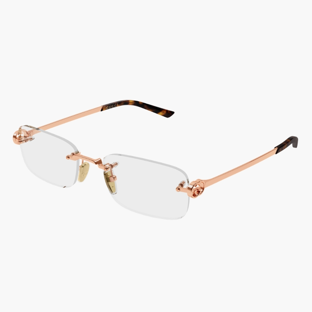 GUCCI 古馳 方形無框光學眼鏡(GG2231O-003)