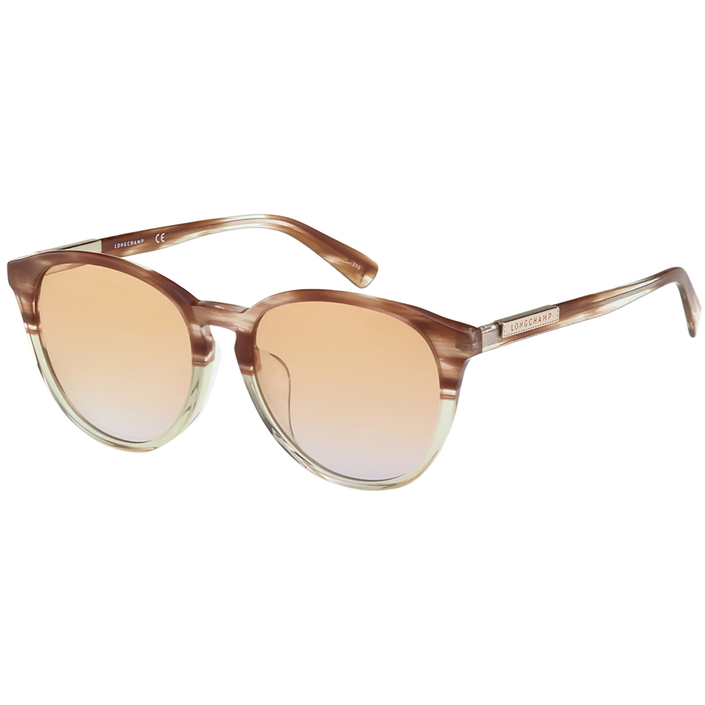 Longchamp 太陽眼鏡(咖啡配茶色)LO653SA