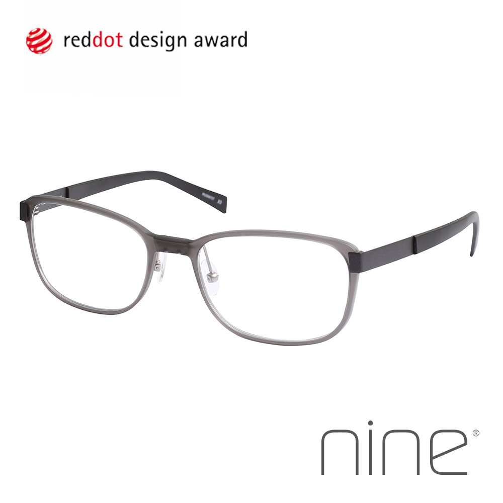 nine 丹麥設計 日本手工製造3rd系列粗方框光學眼鏡(NI2411)