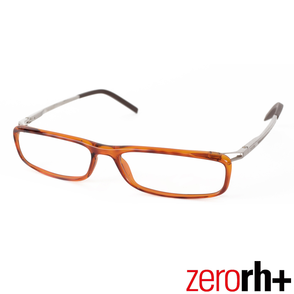 Zerorh+ 義大利ANDRO個性方框光學鏡框(玳瑁) RH133_06