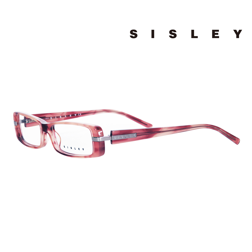 SISLEY 希思黎 時尚簡約光學眼鏡(玫瑰琥珀) SY01702