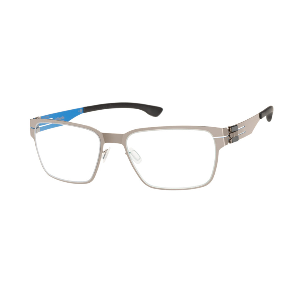 ic! berlin Oscar Shiny Graphite/Ultra Blue 德國薄鋼眼鏡 公司貨