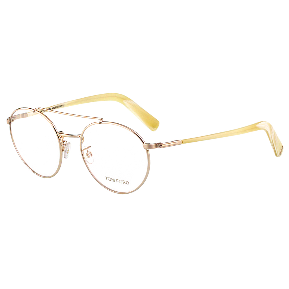 TOM FORD 復古感 光學眼鏡(金色)TF5337