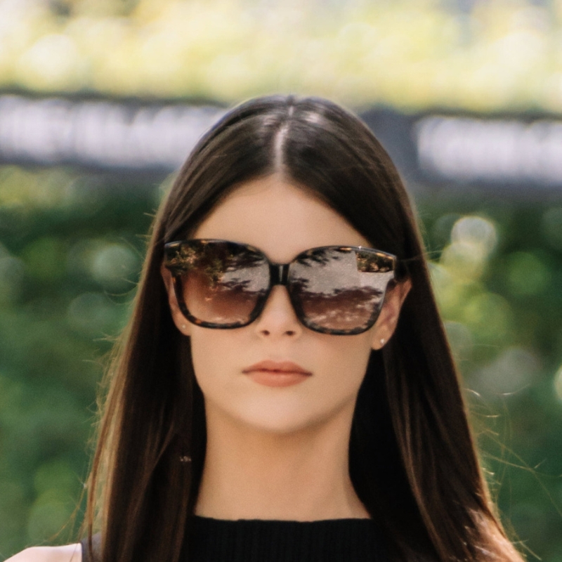 ROSIE ALLAN [] MONA款 茶琥珀  手工板材墨鏡