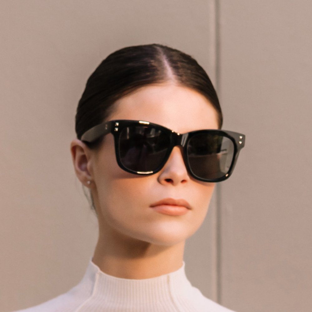 ROSIE ALLAN [] DORA款 黑色 手工板材墨鏡