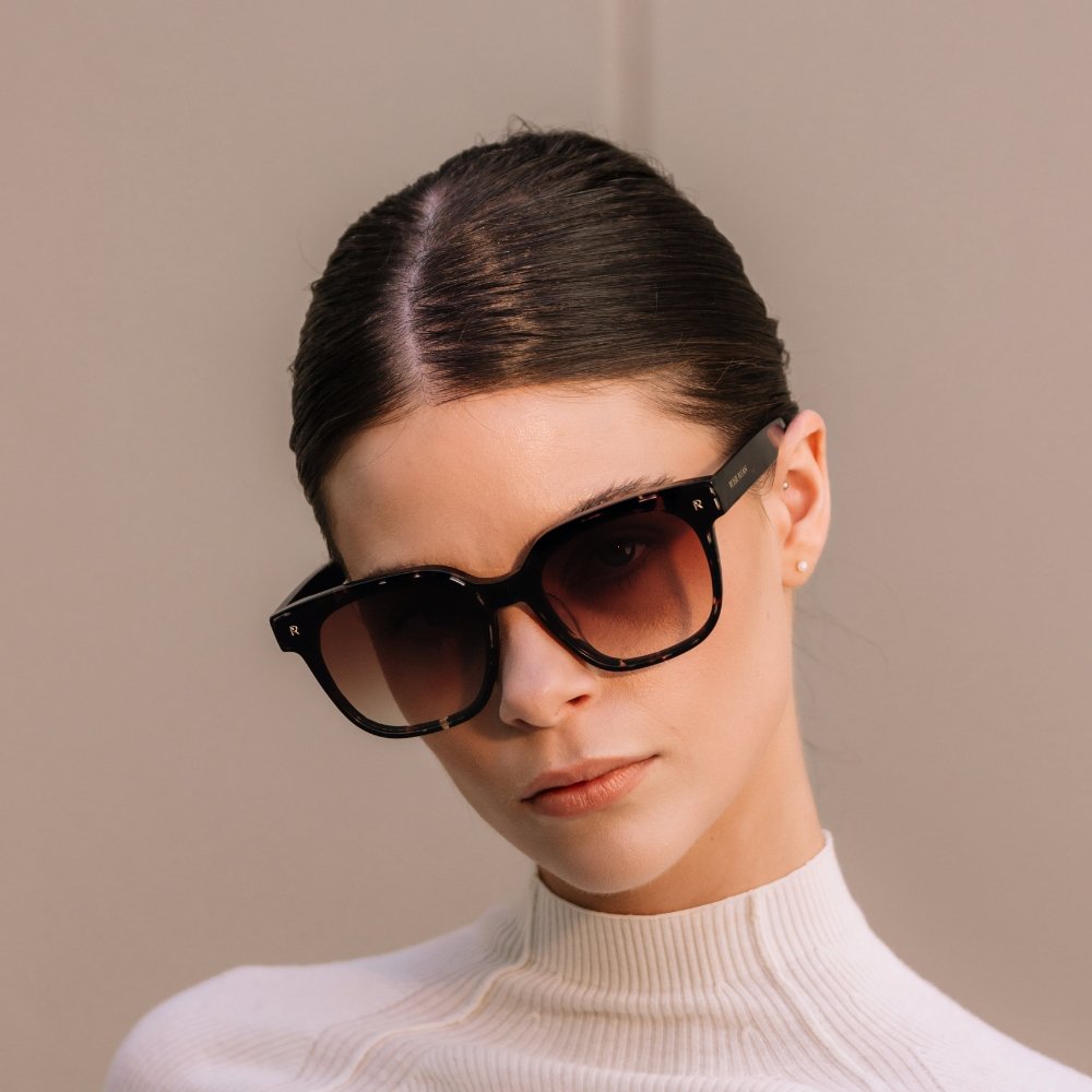 ROSIE ALLAN [] STELLA款 茶琥珀色手工板材墨鏡