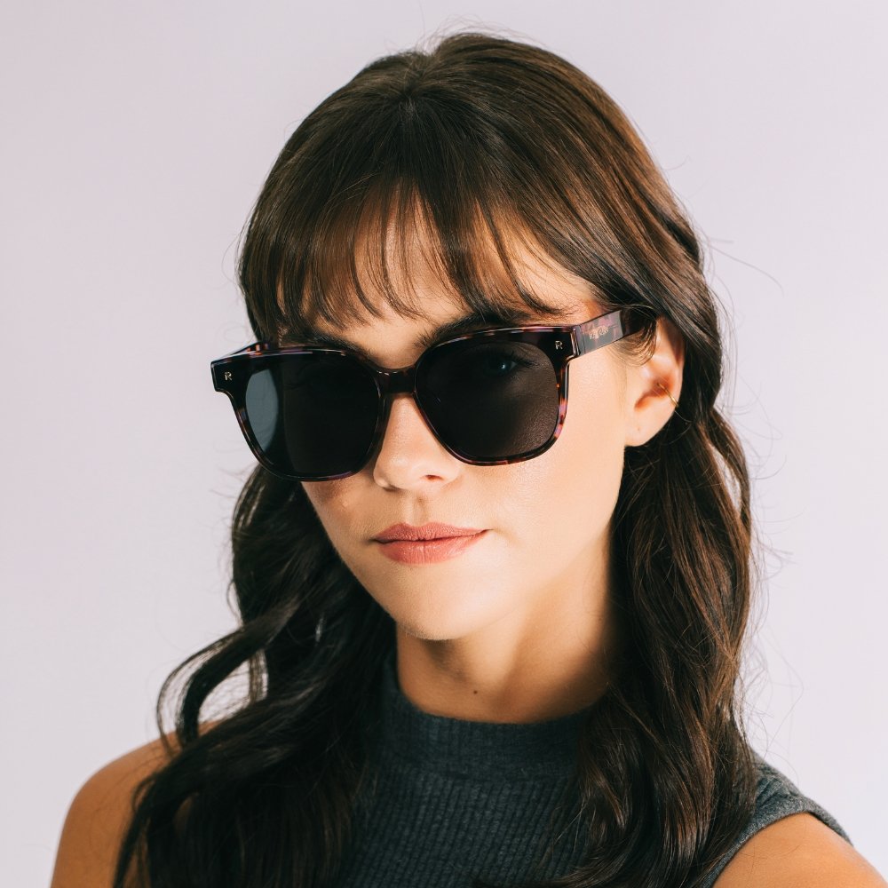 ROSIE ALLAN [] STELLA款 紫琥珀 手工板材墨鏡