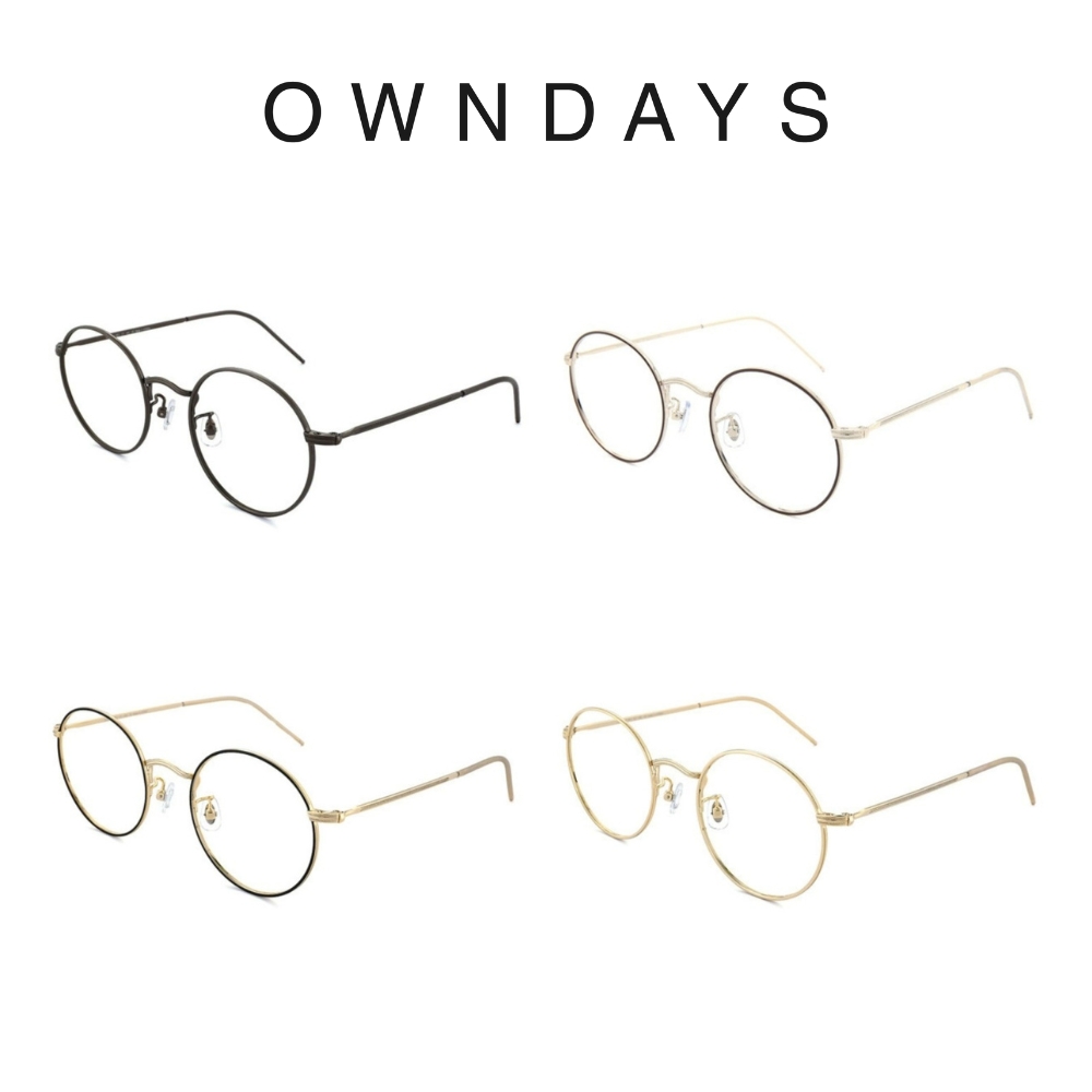 OWNDAYS 恩戴適John Dillinger系列經典大圓款光學眼鏡(JD1011K
