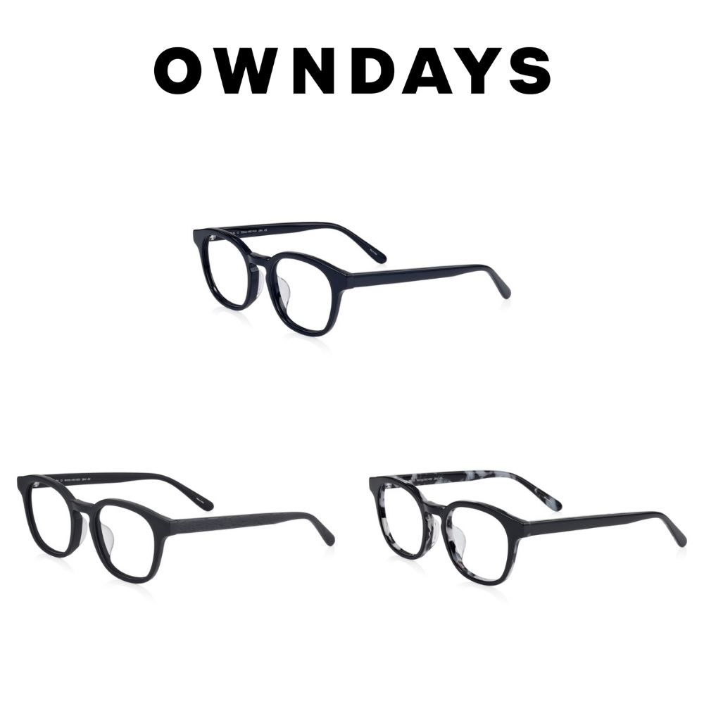 OWNDAYS 恩戴適BACK in BLACK系列威靈頓膠框眼鏡OB2007X-5A - PChome