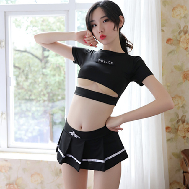 俏女警 風甜心甜美俏麗超迷你短裙爆乳性感火辣女神款夜店制服情趣睡衣角色扮演情趣角色服制服店男友 男友最愛 款館長 月老 店長 酒店 秒殺款情人節 cosplay