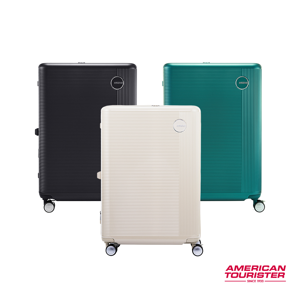 American Tourister 美國旅行者 24吋 GEMINA PRO  可擴充大容量輕量PC避震煞車輪行李箱/旅行箱(多色可選)