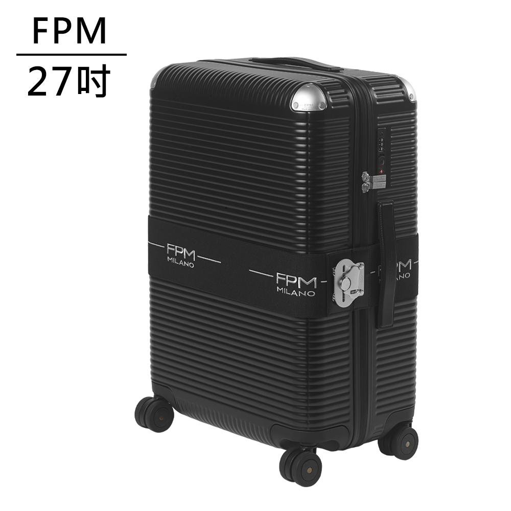 FPM MILANO BANK ZIP DELUXE 27吋行李箱 -平輸品 (日蝕黑)