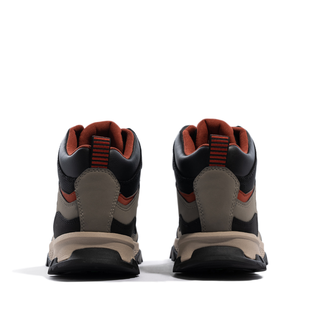 Timberland 男款中灰色防水緩震皮革Lincoln Peak健行靴|A2DZD110 