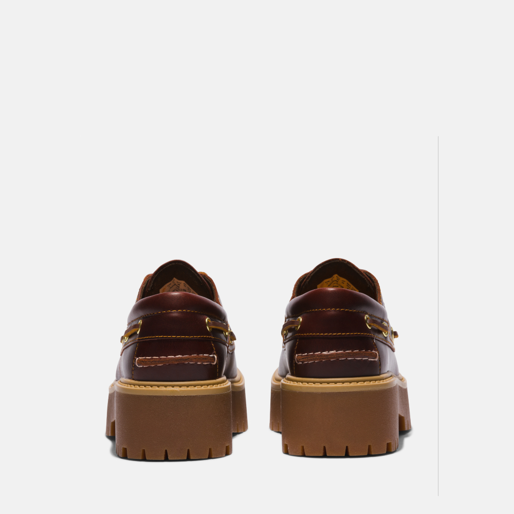 Timberland 女款酒紅色Stone Street厚底帆船鞋｜A2QDMD57 - PChome 24h購物