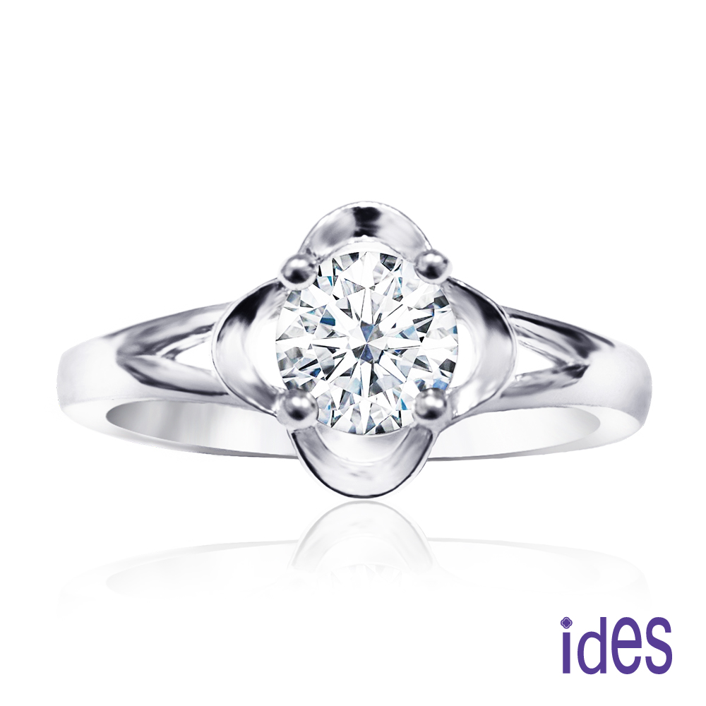 ides 愛蒂思情人禮系列設計款1.01克拉F/VS1頂級3EX車工鑽石戒指/幸運女神- PChome 24h購物