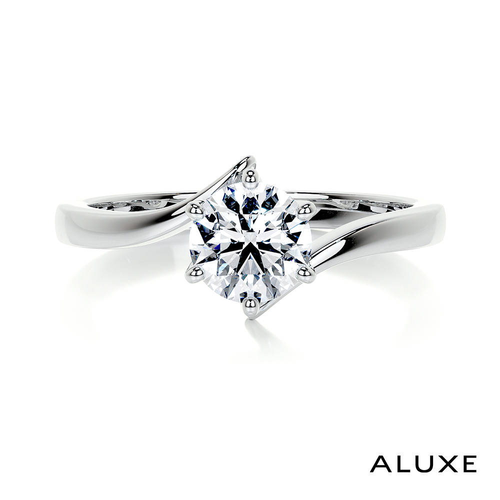 ALUXE 亞立詩 0.30克拉 FVS2 18K金 求婚鑽戒 RS0137