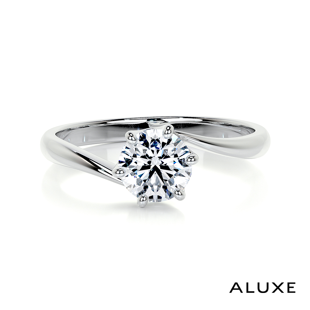 ALUXE 亞立詩 0.50克拉 FVS2 18K金 求婚鑽戒 RS2847