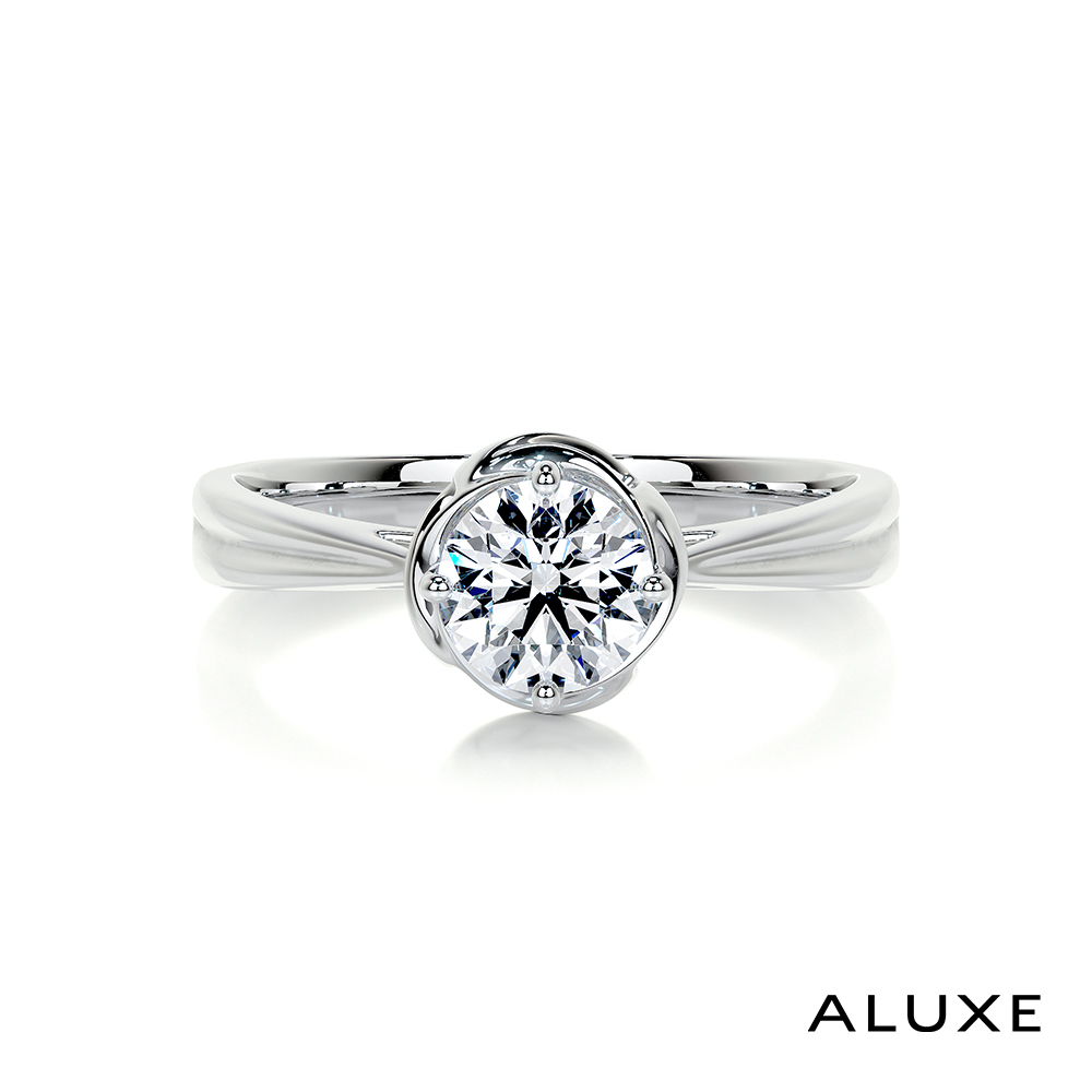ALUXE 亞立詩 0.50克拉 FVS2 18K金 求婚鑽戒 初綻 初綻系列 RS2861