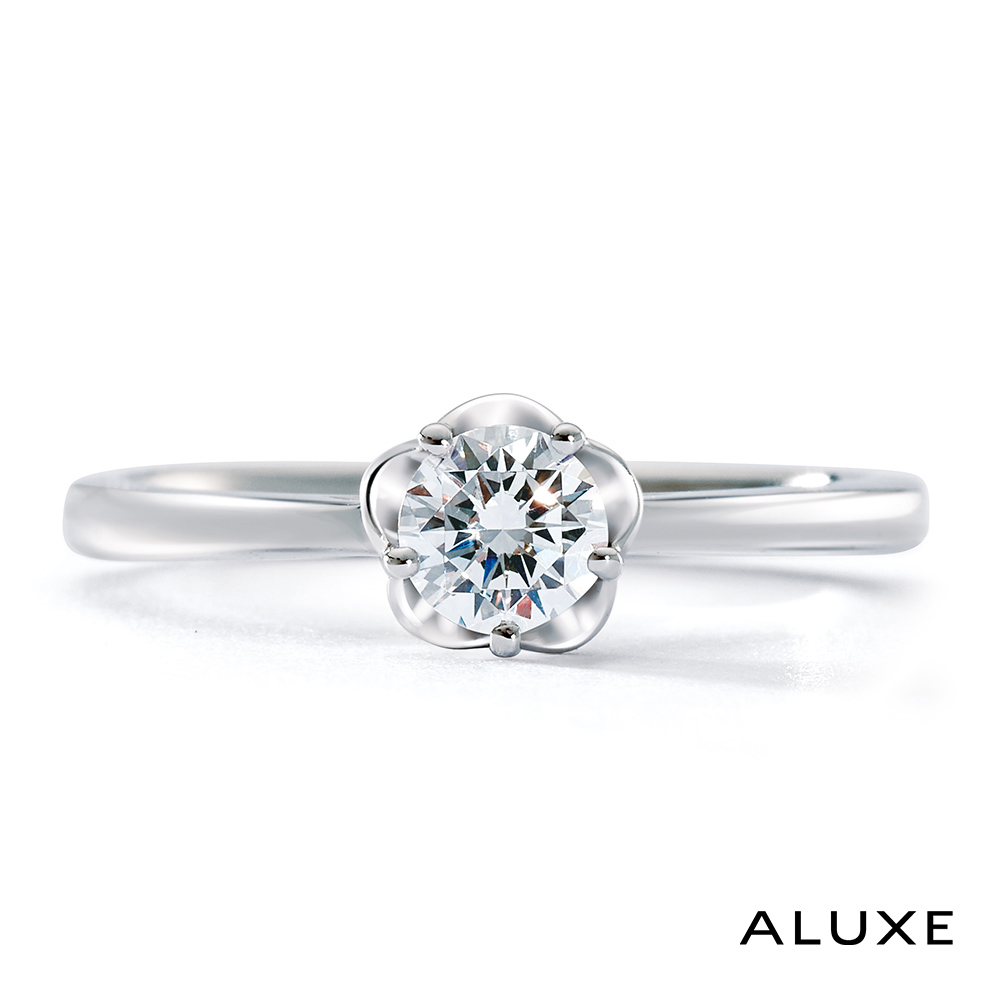ALUXE 亞立詩 0.30克拉 FVS2 18K金 求婚鑽戒 RS0852