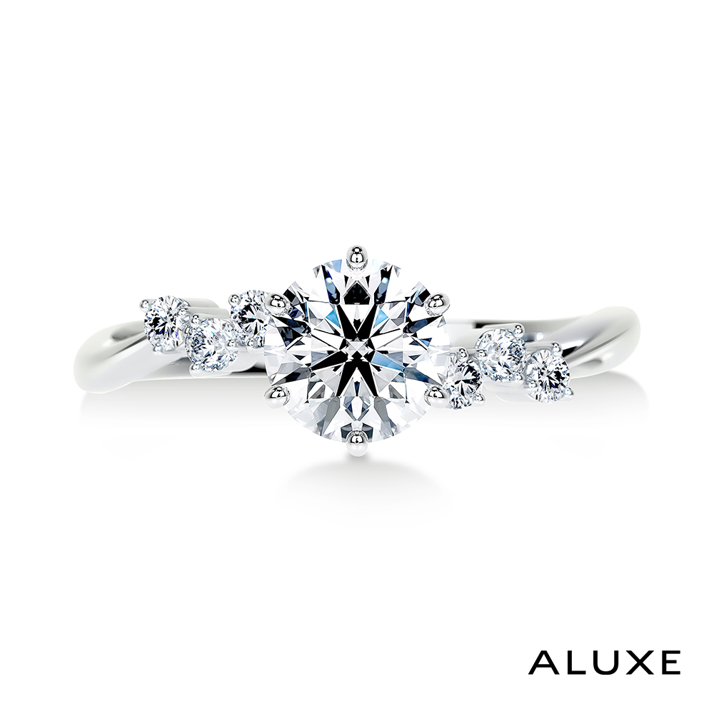 ALUXE 亞立詩 0.50克拉 FVS2 18K金 求婚鑽戒 RS2781