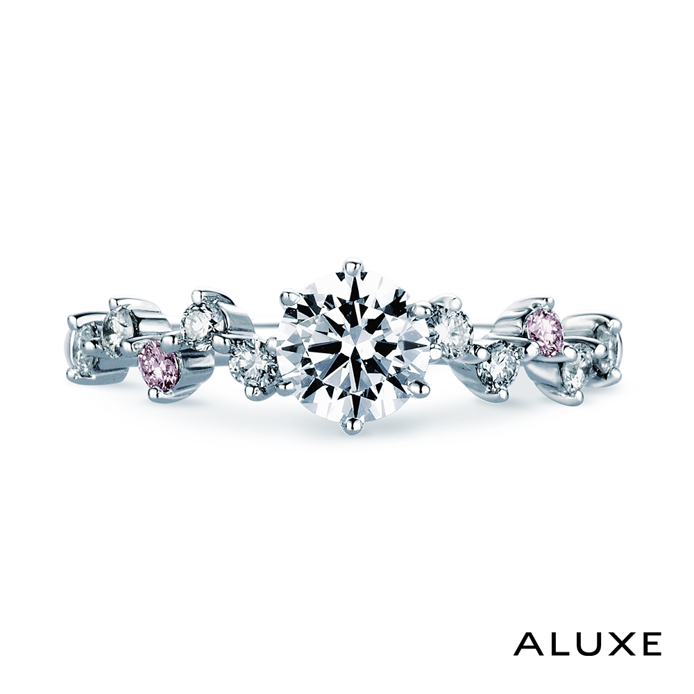 ALUXE 亞立詩 0.30克拉 FVS2 18K金 求婚鑽戒 RS0685