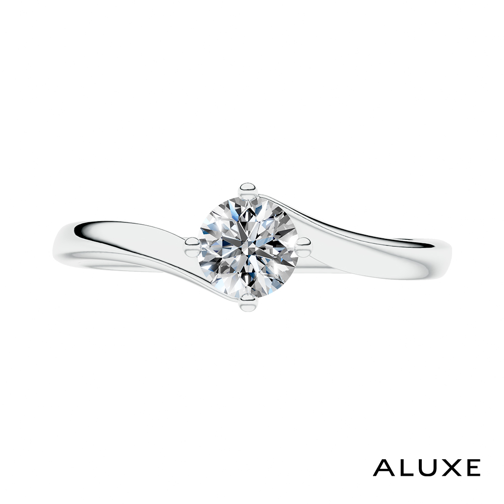 ALUXE 亞立詩 0.50克拉 FVS2 18K金 求婚鑽戒 RS2769