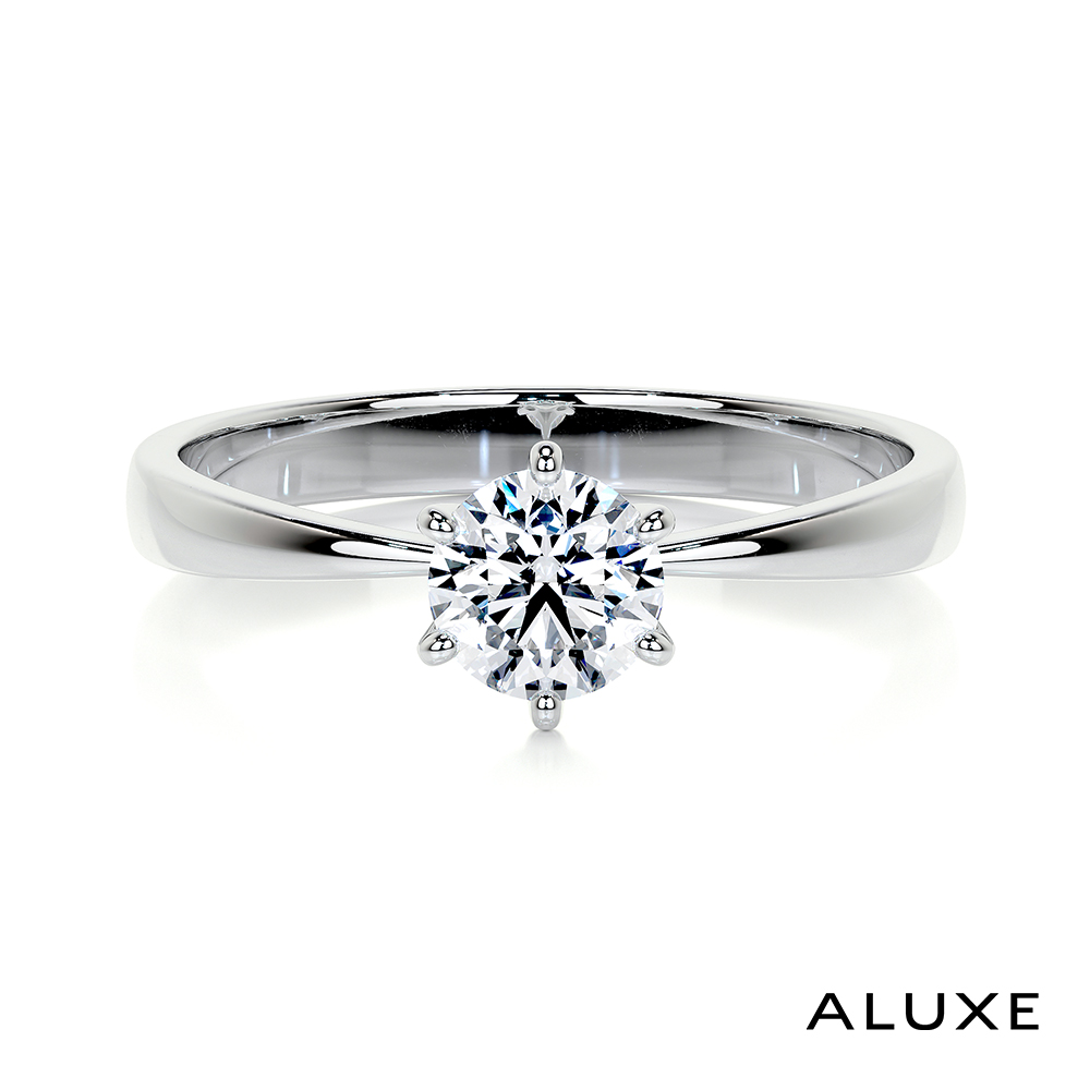 ALUXE 亞立詩 0.50克拉 FVS2 18K金 求婚鑽戒 RS2088