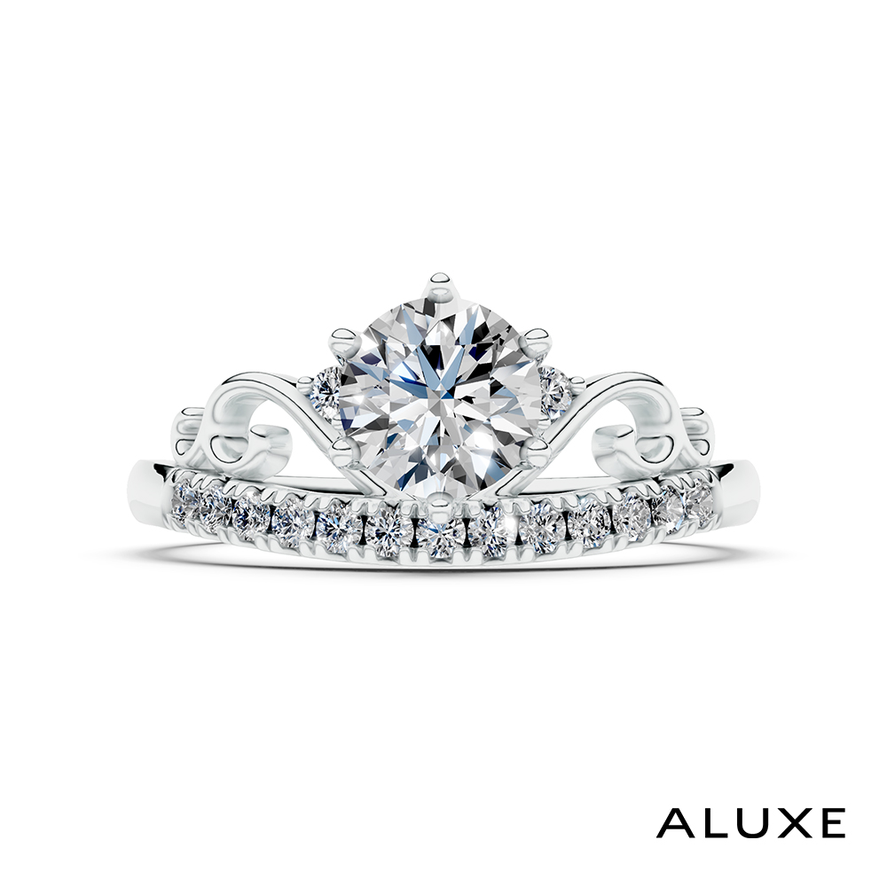 ALUXE 亞立詩 0.30克拉 FVS2 18K金 求婚鑽戒 RS0780
