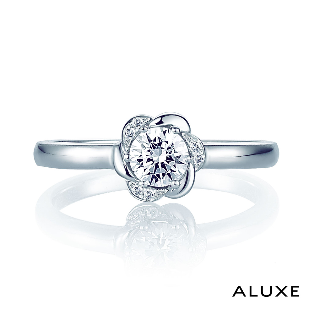 ALUXE 亞立詩 0.30克拉 FVS2 18K金 求婚鑽戒 RS0743