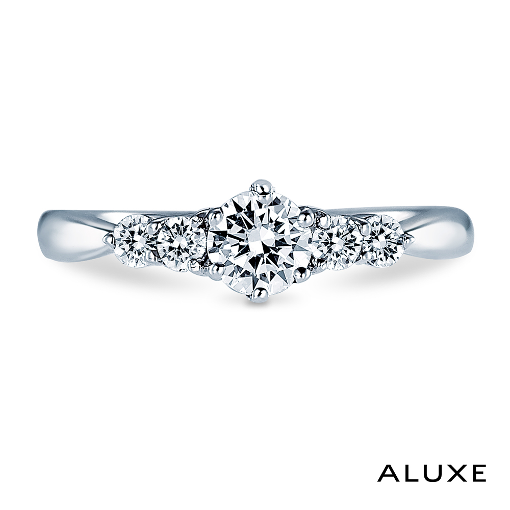ALUXE 亞立詩 0.30克拉 FVS2 18K金 求婚鑽戒 RS0093