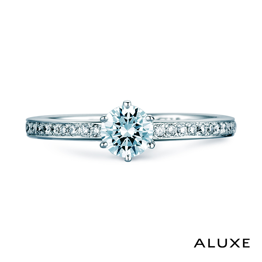 ALUXE 亞立詩 0.30克拉 FVS2 18K金 求婚鑽戒 RS0652