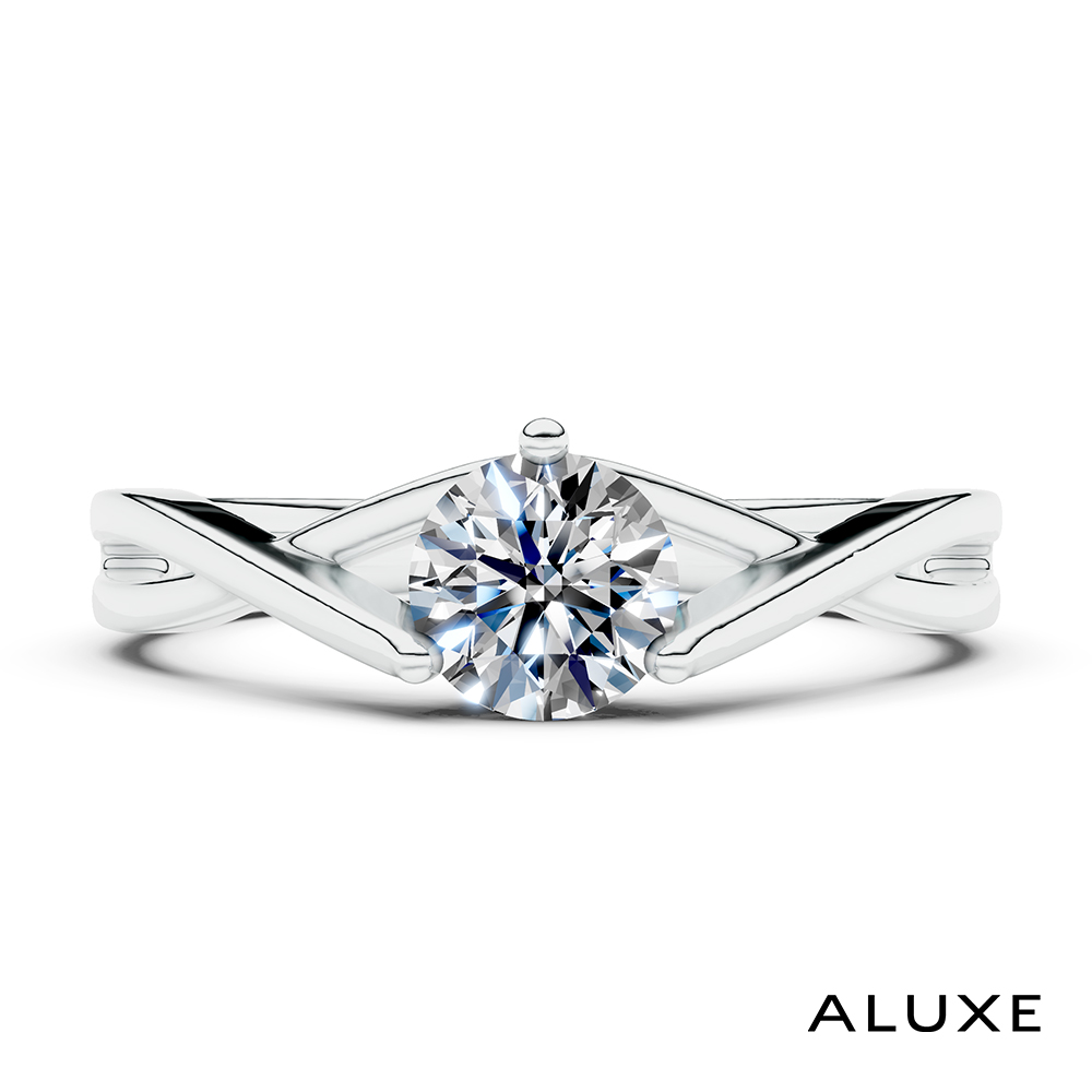 ALUXE 亞立詩 0.30克拉 FVS2 18K金 求婚鑽戒 RS0746