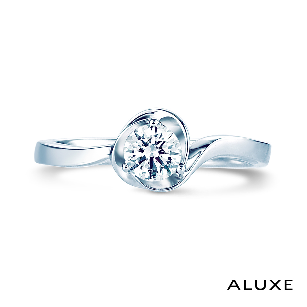 ALUXE 亞立詩 0.30克拉 FVS2 18K金 求婚鑽戒 RS0754