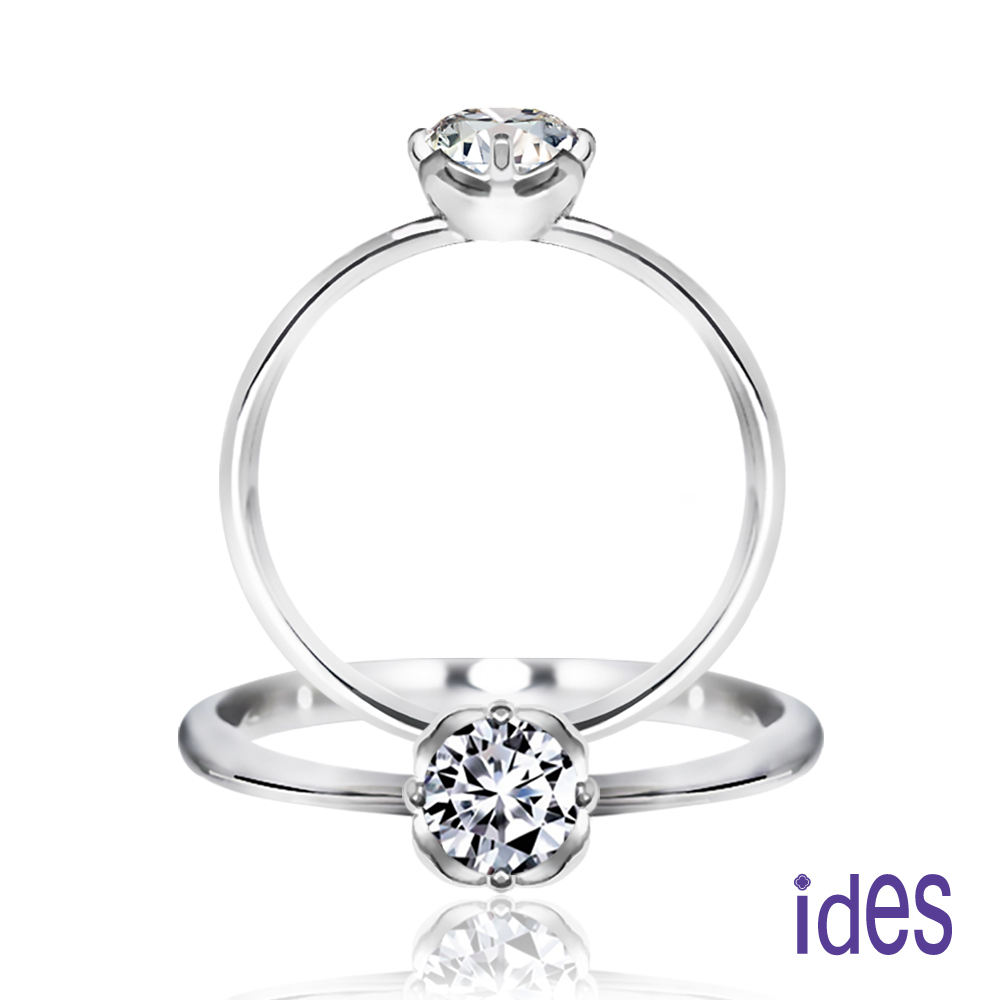 ides 愛蒂思 綻放美麗。GIA 30分八心八箭3EX完美車工鑽石戒指