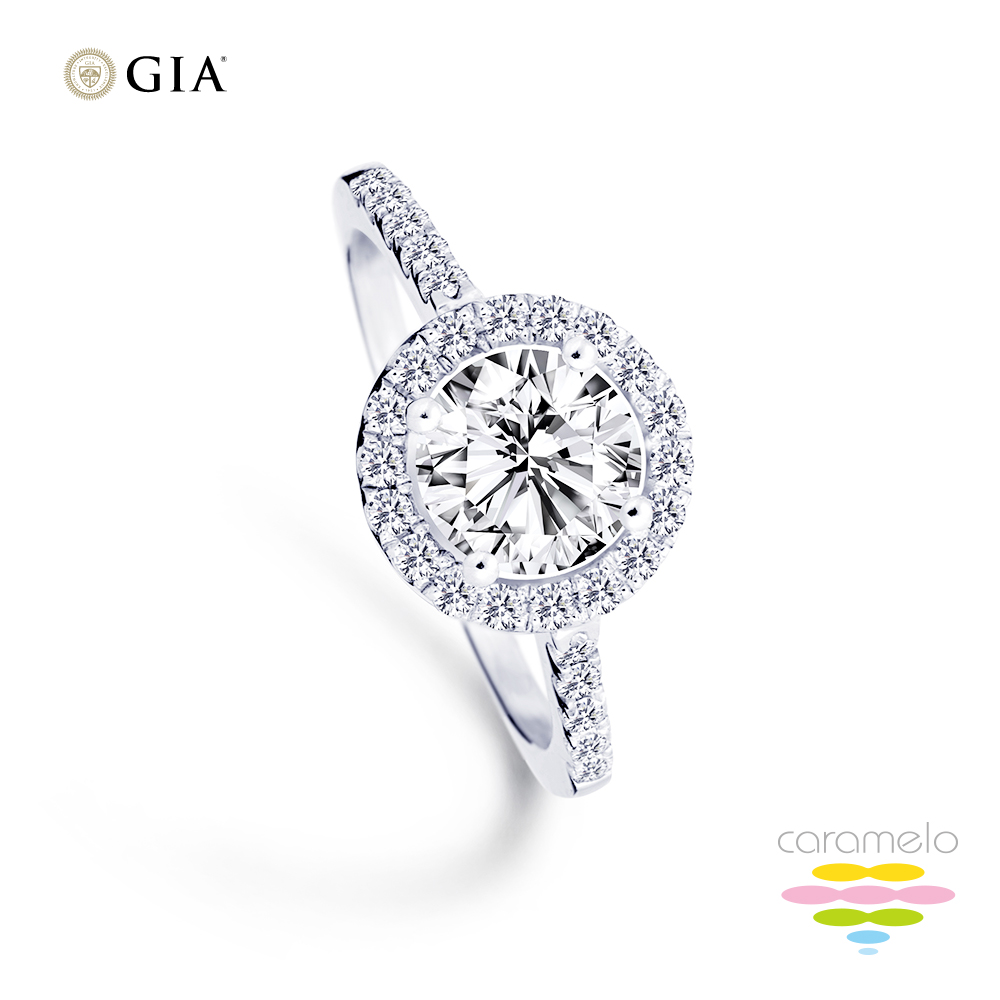 Caramelo 彩糖鑽工坊 GIA 30分 F/SI2 璀璨鑽戒 輕珠寶 (天然鑽石)