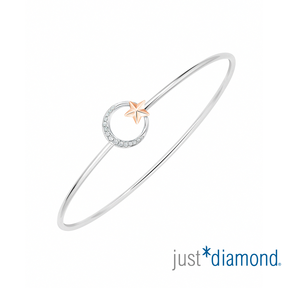 Just Diamond 鎮金店 18K金 星辰浪漫 鑽石手環